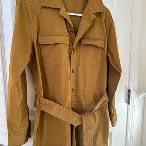 EVERLANE “The Utility Jumpsuit” Brass Size 2